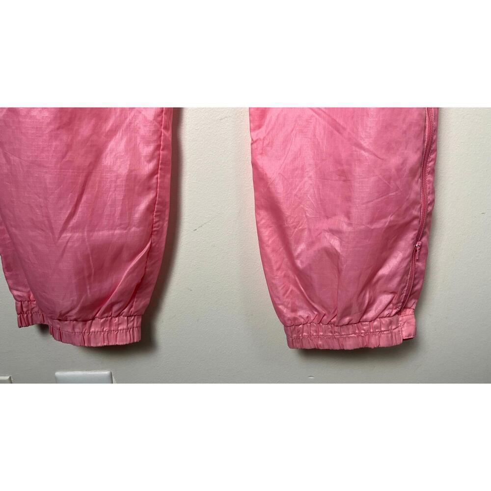 VINTAGE 70'S ADIDAS SPORTS PINK ZIP TRACK PANTS - Picture 5 of 11